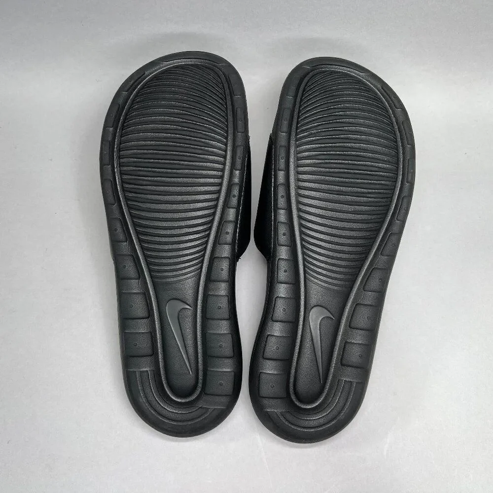 Nike Victori One Sandals Men's Size 8 Black Running Recovery Summer Beach Slides